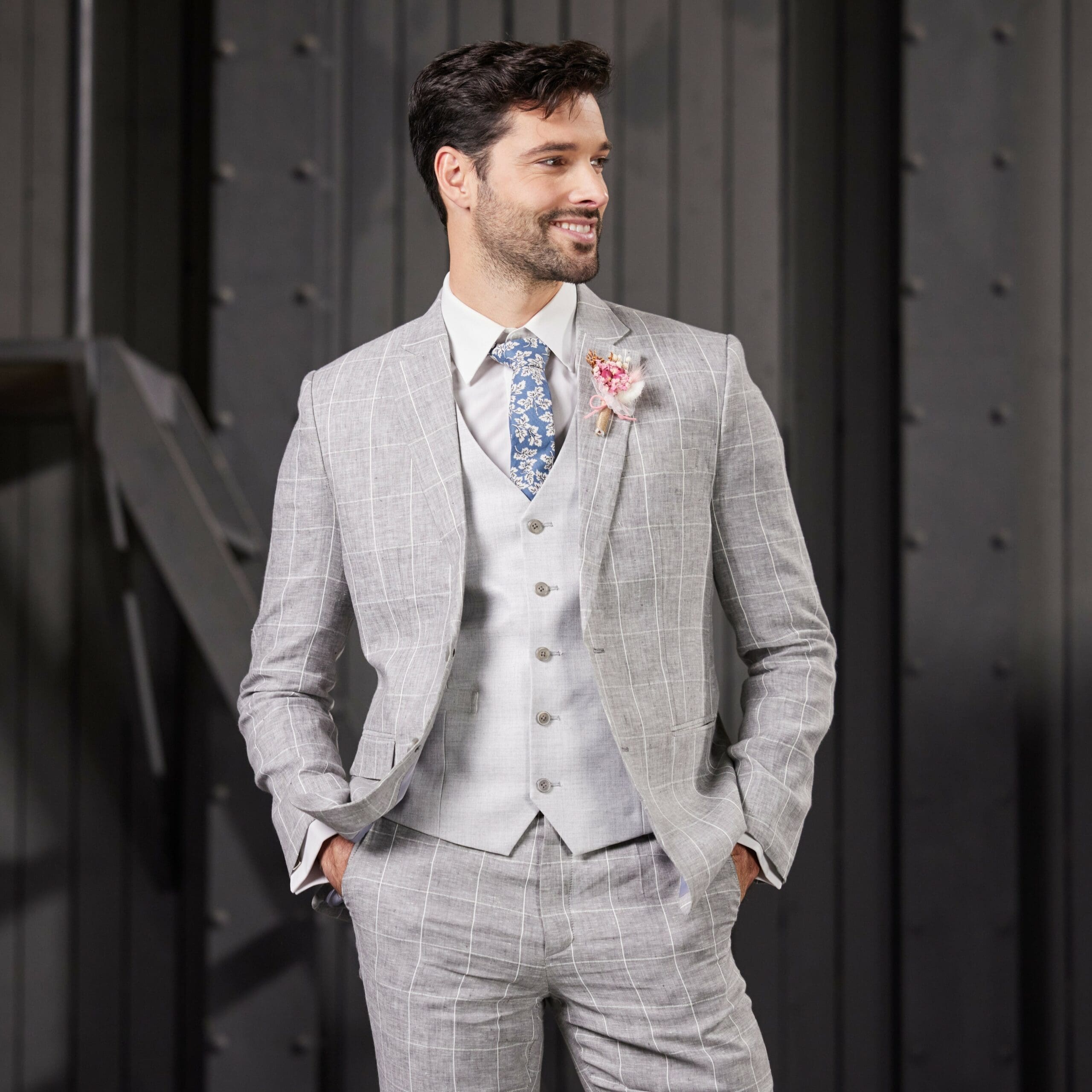 Schne Boho Anzug Herren Bild
